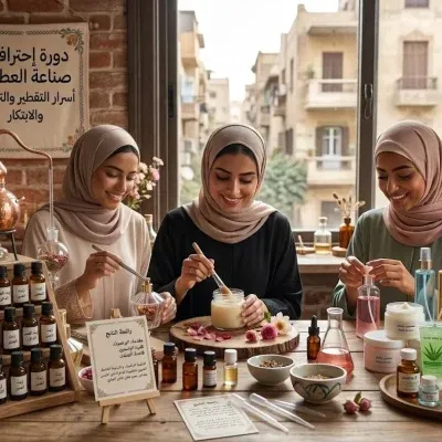 دورة احتراف صُنع العطور، المخمرية، والبادي اسبلاش (3 أيام من الإبداع والاحتراف)