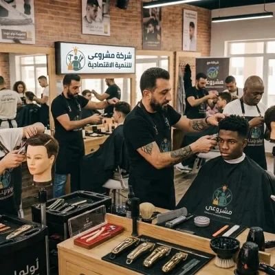 دورة احتراف الحلاقة الرجالية المكثفة (8 أيام)